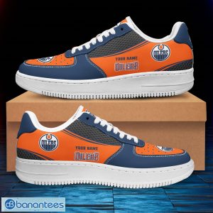 Edmonton Oilers NHL Personalized New AirForce 1 Sneakers Gift For Fan Product Photo 2