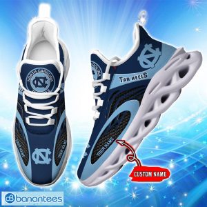 North Carolina Tar Heels Max Soul Shoes Trending Design For Men Women Running Sneakers Gift Product Photo 3