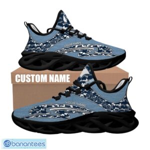 Personalized Camo Design CFL Toronto Argonauts Max Soul Shoes Comfort Sport Sneaker - CFL Toronto Argonauts Chunky Sneakers Camo Personalized Style 2