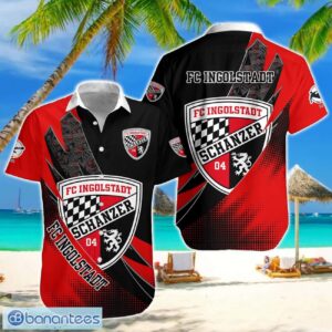FC Ingolstadt Team Logo 3D Hawaiian Shirt For Fans Product Photo 1
