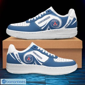 Paris Saint-Germain Air Force Sneakers Personalized Name Gift Ideas For Fans Product Photo 2