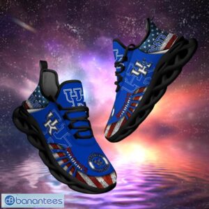 NCAA Kentucky Wildcats Design Logo & America Flag Gift For Fans Max Shoes Product Photo 1
