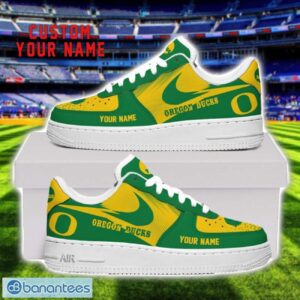 Oregon Ducks Air Force Shoes Sneakers For Men Women Gift Custom Name Product Photo 1
