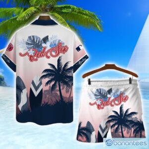 Boston Red Sox MLB Summer Tropical Coconut Hawaiian Shirt And Shorts beach Lover Gift Product Photo 2