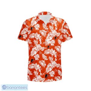 Baltimore Orioles Tropical Leaf 3D Printed Hawaiian Shirt Beach Team Gift Product Photo 2