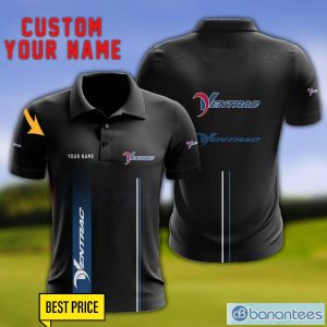 Ventrac 3D Polo Shirt Personalized Name For Fans Black Polo Shirt Product Photo 1