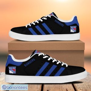 New York Rangers Low Top Skate Shoes Stan Smith Shoes Blue Striped Product Photo 1