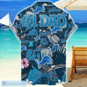 Detroit Lions Hawaiian Shirt Father’s Day Gift For Dad Grandpa NFL Team Product Photo 2