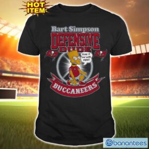 NFL Tampa Bay Buccaneers Bart Simpson Defensive Dude T Shirt For Fans Product Photo 1