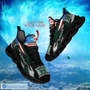 NCAA Hawaii Rainbow Warriors Design For Fans Loves Custom Your Name Max Soul Shoes Product Photo 1