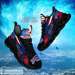 NFL Buffalo Bills Design For Fans Loves Custom Your Name Max Soul Shoes Product Photo 1