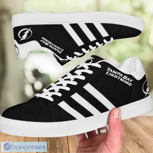 Tampa Bay Lightning Low Top Skate Shoes Stan Smith Shoes White Striped Product Photo 2