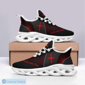 Jesus Faith Over Fear Clunky Max Soul Shoes Ultra Running Sneakers Product Photo 2
