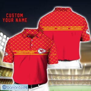 NFL Kansas City Chiefs Polo Shirt Custom Name Football Fans Gift Product Photo 1