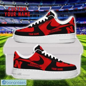 Nebraska Cornhuskers Air Force Shoes Sneakers For Men Women Gift Custom Name Product Photo 1