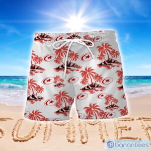 Saracens 3D Hawaiian Shirt And Shorts For Fans Aloha Beach Shirt Product Photo 2