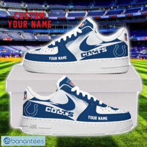 Indianapolis Colts Custom Name Air Force Shoes Sneakers For Men Women Gift Product Photo 1