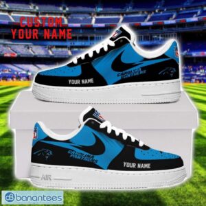 Carolina Panthers Custom Name Air Force Shoes Sneakers For Men Women Gift Product Photo 1
