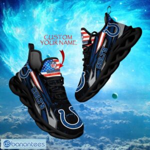 NFL Indianapolis Colts Design For Fans Loves Custom Your Name Max Soul Shoes Product Photo 1