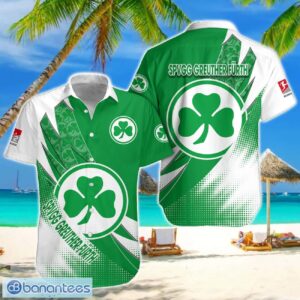 SpVgg Greuther Furth Team Logo 3D Hawaiian Shirt For Fans Product Photo 1