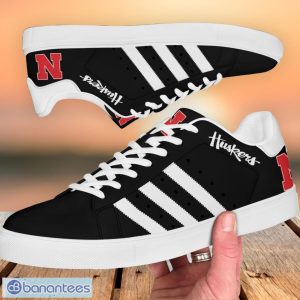 Nebraska Cornhuskers Football Men Women Low Top Skate Shoes New Gift Product Photo 2