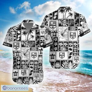Los Angeles Kings Set 3D Hawaiian Shirt And Short For Men Women Vintage Fans - Los Angeles Kings 3D Hawaiian Shirt And Short Set Mens_1