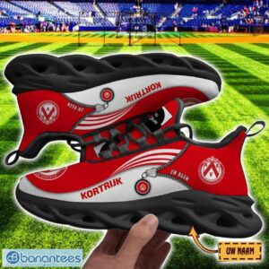 K.V. Kortrijk Max Soul Shoes Personalized Name Sneakers For Fans Product Photo 2