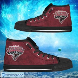 Atlanta Falcons Custom Simple Logo High Top Shoes Product Photo 1