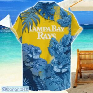 Tampa Bay Rays Skull Flower Hawaiian Shirt MLB Halloween Gift For Sports Fans Product Photo 2