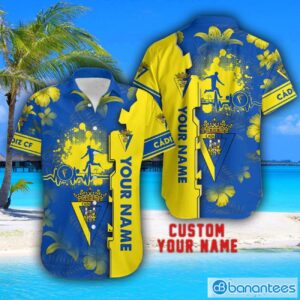 Cádiz CF Tropical Combo Hawaiian Shirt And Shorts Personalized Name For Fans Product Photo 2