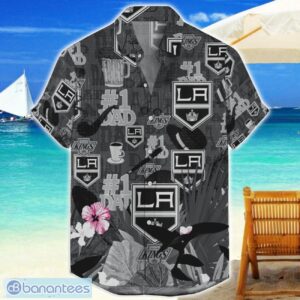 Los Angeles Kings Hawaiian Shirt Father’s Day Gift For Dad Grandpa NHL Team Product Photo 1