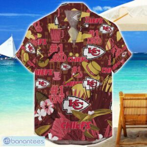 Kansas City Chiefs Hawaiian Shirt Father’s Day Gift For Dad Grandpa NFL Team Product Photo 1