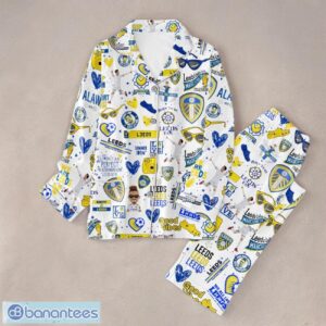 Leeds United Set Pijamas For Men Women Speacial Gift For Fans Product Photo 2