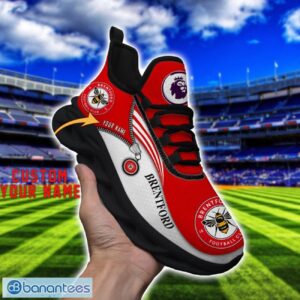 Brentford FC Max Soul Shoes Personalized Name Sneakers For Fans Product Photo 4