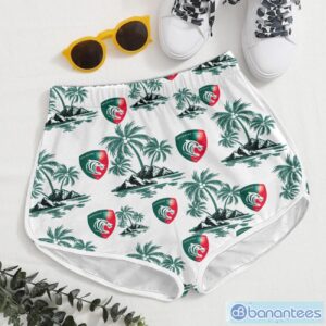 Leicester Tigers 3D Hawaiian Shirt And Shorts For Fans Aloha Beach Shirt Product Photo 3