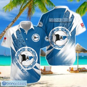 DSC Arminia Bielefeld Team Logo 3D Hawaiian Shirt For Fans Product Photo 1