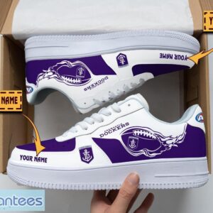 Fremantle Football Club Air Force Shoes Custom Name Men Women Gift AF1 Shoes Product Photo 1