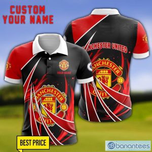 Manchester United Personalized Name 3D Polo Shirt Gift For Sport Golf Lover Product Photo 1