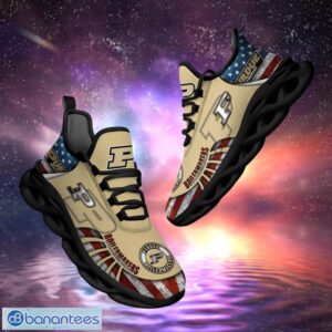 NCAA Purdue Boilermakers Design Logo & America Flag Gift For Fans Max Shoes Product Photo 1