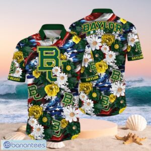 NCAA Baylor Bears Design Logo Gift For Fan Independence Day Hawaii Shirt Full Over Print Product Photo 1