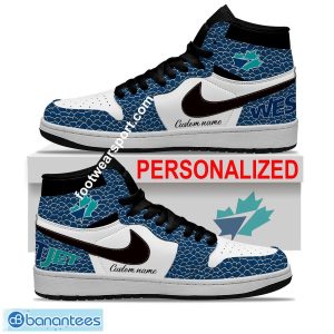 Westjet Souvenir Air Jordan Hightop Shoes Personalized Crocodile Skin Pattern For Men Women - Westjet Souvenir Air Jordan Hightop Shoes Personalized Design 2