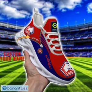 LOSC Lille Max Soul Shoes Personalized Name Sneakers For Fans Product Photo 3