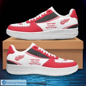 Detroit Red Wings NHL Personalized New AirForce 1 Sneakers Gift For Fan Product Photo 2