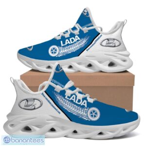 Custom Name Lada Car Shoes Ideas Running Sneakers Logo Car Max Soul Product Photo 2