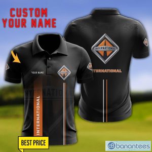 Iveco 3D Polo Shirt Personalized Name For Fans Black Polo Shirt Product Photo 1