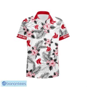 Boston Red Sox Tropical Floral Logo Hawaiian Shirt Product Photo 2
