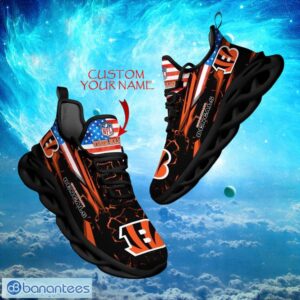 NFL Cincinnati Bengals Design For Fans Loves Custom Your Name Max Soul Shoes Product Photo 1