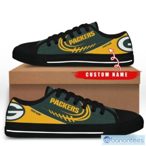 Custom Name Green Bay Packers Low Top Shoes For Fans Sport Product Photo 3
