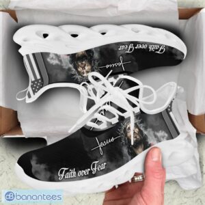 Jesus Faith Over Fear Max Soul Shoes For Men And Women Product Photo 2