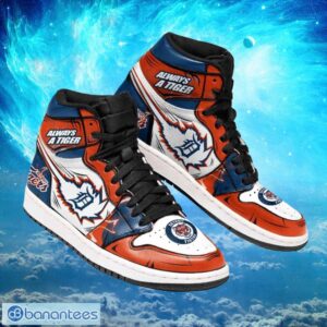 MLB Detroit Tigers Custom Timeless Air Jordan Hightop Shoes Product Photo 1
